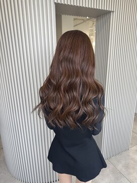 カシェ キョウマチ(cashe’e) マロンベージュ/ベージュ/艶カラー/20代