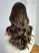 アルバム 新宿(ALBUM SHINJUKU) オリーブベージュ美髪くびれヘア顔周りレイヤー_ba554841