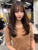 シティ(CITY)&nbsp;レイヤーカット　ロングレイヤー　韓国ヘア
