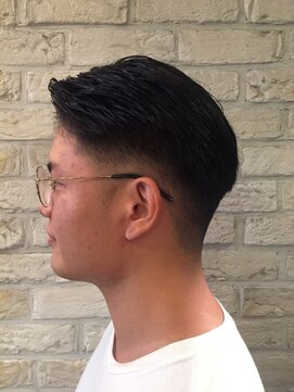 グラッドバーバードットエビス 恵比寿(GLAD BARBER. EBISU) サーフカール/スパイキーショート/ブルーブラック[恵比寿]