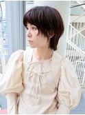 オン眉/マッシュショート/ショートウルフ/レイヤーカット/馬車道
