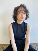 【北千住】ボブニュアンスパーマ