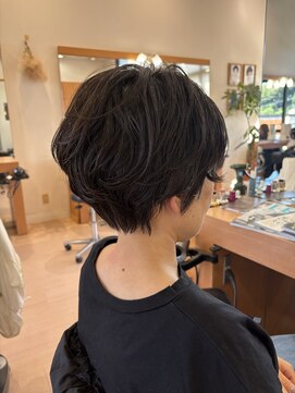 シャンプーボーイ ヒノ(SHAMPOO BOY Hino) ショート×ゆるふわパーマ