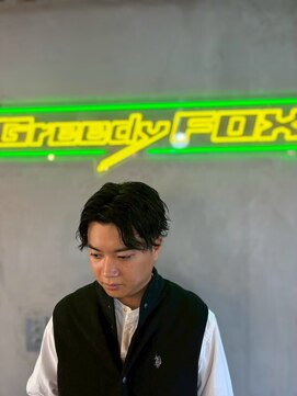 グリーディーフォックス 代々木(Greedy FOX) 波巻き/ハイライト/マッシュパーマ/ウルフ[シェ