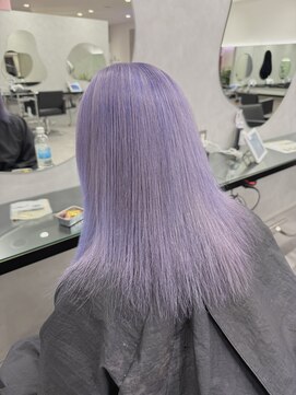 プライズ 成増店(prize) ラベンダーカラーダブルカラーハイトーン