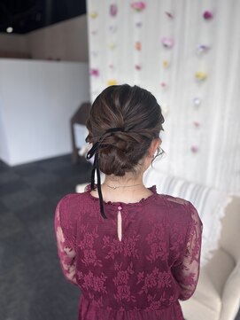 ヘアセット専門サロン by OKINAWA WATABE WEDDING 那覇店 アップスタイル