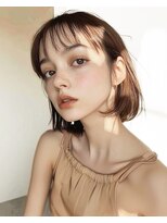 hum 立川【ハム】髪質改善・酸性ストレート・縮毛矯正 ココアベージュ/オリーブグレー/小顔/黒髪[立川/髪質改善]