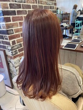 ハイレート ウニクス川越店(Hairate) 【Hairate本川越】イルミナカラーコーラルピンク
