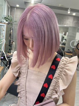 ウェーリング(Welring) ピンクカラー デザインカラー フェイスフレーミング