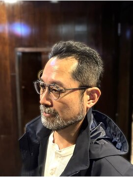 ザバーバーアドレス 代官山(THE BARBER) ショートオールバック　メンズカット/代官山/中目黒/恵比寿