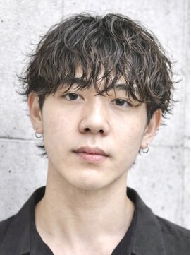 メンズフィール 心斎橋(MEN'S FEEL) MEN’S HAIR/サーフカール/刈り上げセンターパート/心斎橋