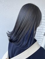 MONO hair salon【4/1NEWOPEN（予定）】&nbsp;インナーカラーブルー