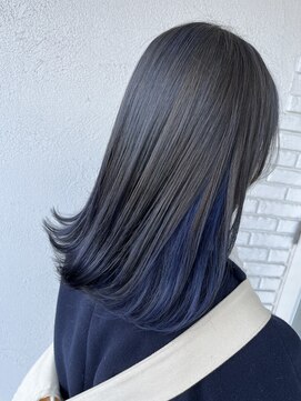 MONO hair salon【4/1NEWOPEN（予定）】 インナーカラーブルー
