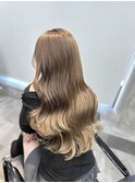 ヘアカラーのみ　ヘーゼルミルクティー　［古野侑太］