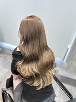 アンジェリカ 大和八木店(ANGELICA)&nbsp;ヘアカラーのみ　ヘーゼルミルクティー　［古野侑太］