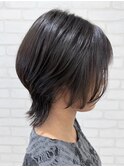 宇都宮ショートボブレイヤーカット顔周りカットハッシュカット