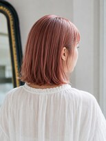 ディンプル 越谷駅前(DiMPlE)&nbsp;オン眉ピンクヘアDiMPlE越谷/越谷駅前