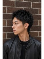 ヘアーガレージ エス(HAIR GARAGE S)&nbsp;テーパーフェードウルフショート