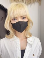 ソルコディ コクラ(SOL.cody kokura) 縮毛矯正/ワンホンレイヤー/ミルクティーブランド/ダークブルー