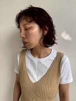 シーン バイ ラッド(SCENE by RAD)&nbsp;ゆるふわレイヤーショートボブでつくる大人可愛い小顔盛り艶感