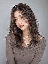 トリニティ(trinity)&nbsp;大人 ブリーチ ハイライト ナチュラルベージュ 白髪ぼかし