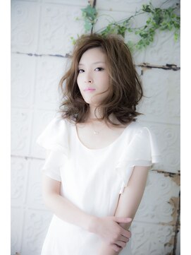 ヘアー アトリエ エゴン(hair atelier EGON) 軽めが決めてのフェザーセミディ♪