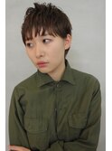 大名<Salt>耳かけ小顔ショート×カーキグレー(OKABE)2