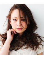 ヘアースペース カーマ(hair space ka ma) 甘辛ラフウェーブでほどよくボリューミーに