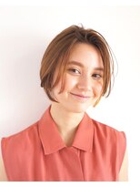 パール(PearL)&nbsp;《PearL》簡単スタイリングハンサムショートボブ