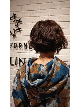 ヘア スパ ビューティー エールフォルム(HAIR SPA BEAUTY YELLFORME) 前下がりエアリーボブ