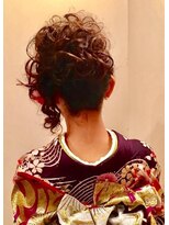 きものサロンティファニー 振袖ヘア