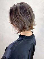 アイティー バイ アルバム 中野店(IT by ALBUM) グレージュウルフボブ_ウェーブパーマフォギーベージュ_ba281024