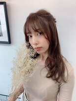 Emma ecole 結婚式や二次会に＊ハーフアップ by.木村