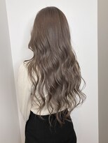 ナンバー(number+)&nbsp;20代30代40代髪質改善カラーアッシュベージュ艶感