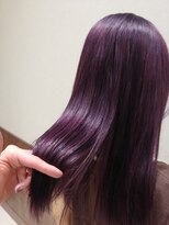 ゴカン(gokan) 【gokan金沢/ナカシマ】 美髪オーガニックパープルカラー金沢駅
