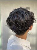 ☆お客様style☆ツイストスパイラルミックスメンズパーマ