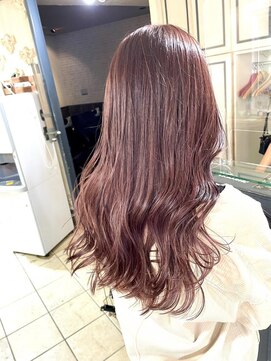 キャンバス バイ ネオリーブ 横浜西口(Canvas by neo.) 艶感たっぷり暖色系カラー◎ピンクラベンダーブリーチなし○sn