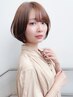 全体染めショート＋プレミアムトリートメント5580円（時間60～90分）