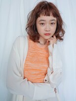 カンナ(Canna)&nbsp;ベビーバング/ボブ/オレンジベージュ/髪質改善/TOKIO/20代30代