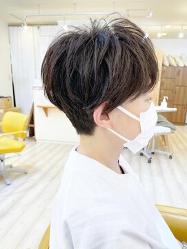 モリオ フロム ロンドン 成増店 【morio成増 セリザワ】大人マッシュショート 髪質改善