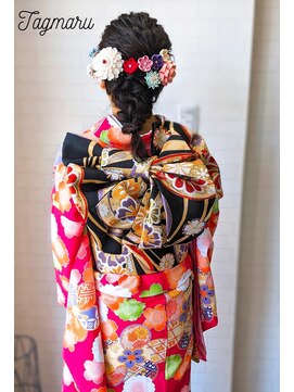 タグマル 十三参り☆着付けヘアセット☆