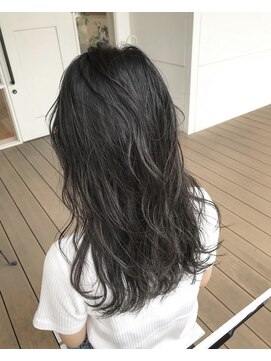 サンドット(Sun.) ロング/おすすめ/髪質改善/韓国風/ハイライト/白髪ぼかし