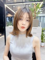ファンナギンザ(FaNNa ginza)  20代30代40代　外ハネマッシュくびレイヤー［銀座・髪質改善］