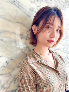 エアー 横浜(AIR) 【寺本】外ハネボブで美しいヘアスタイル！