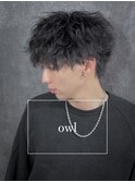 ツイストスパイラル×波巻き×黒髪マッシュ×ツイスパ