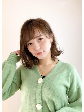 ソーホーニューヨークヘアサロン(SOHO new york Hair salon) 大人可愛いミディアム