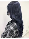 韓国風☆ネイビーブルー