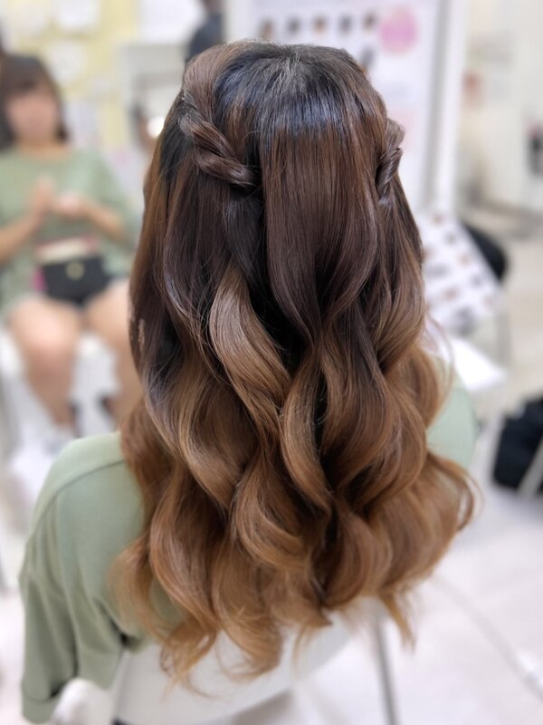 サニー ヘアセット