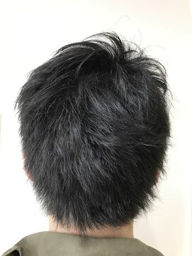 美容室 ステラ ショートツーブロックレイヤー