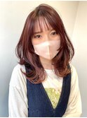 ミルクティーベージュダブルカラーケアブリーチインナーカラー